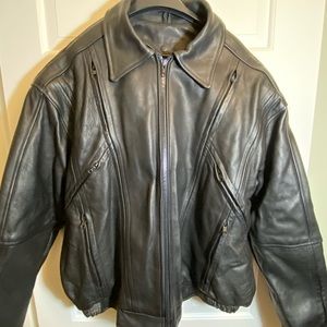 Leather bikers’ jacket - VERY GENTLY used